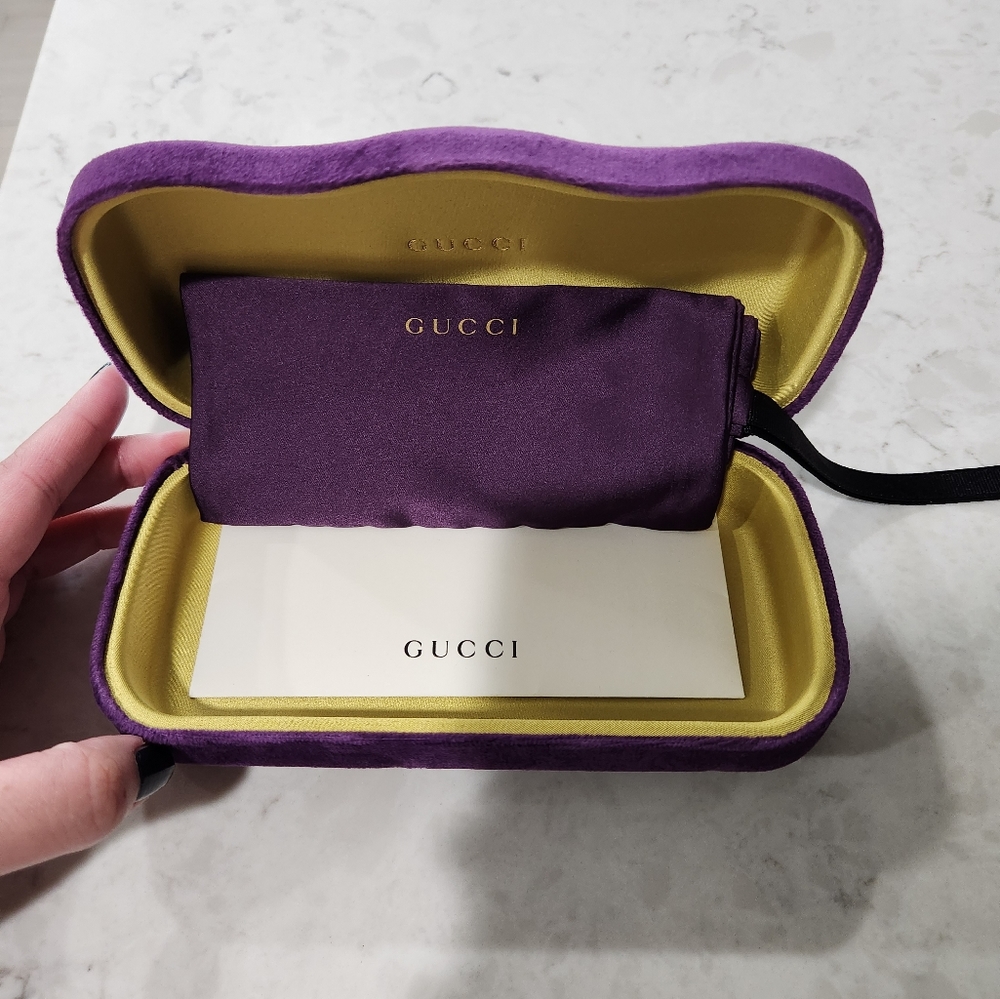 Gucci sunglasse case